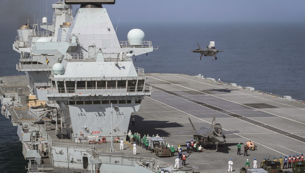 UK Prepares To Operate F-35B Jets From Its Sole Aircraft Carrier