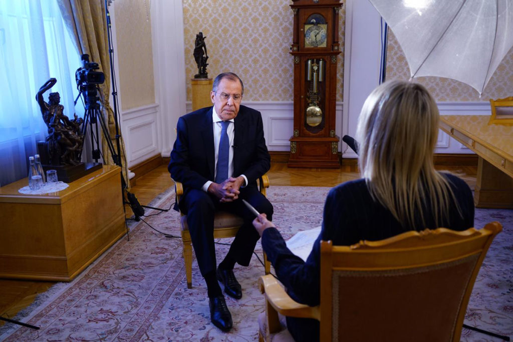 Foreign Minister Sergey Lavrov’s Interview With Euronews