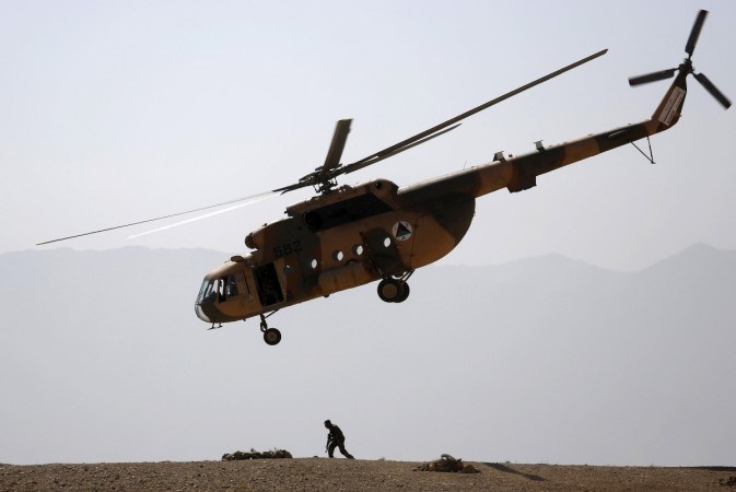 Afghan Military Helicopter Crashes Killing 25 People On Board