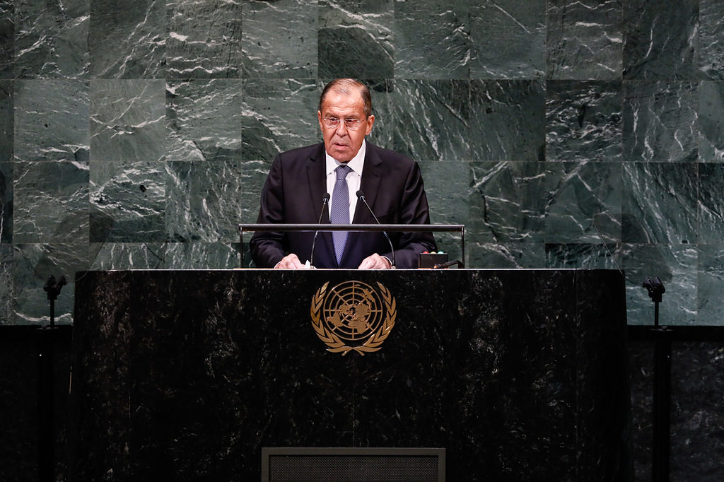 Foreign Minister Sergey Lavrov’s remarks at the 73rd session of the UN General Assembly