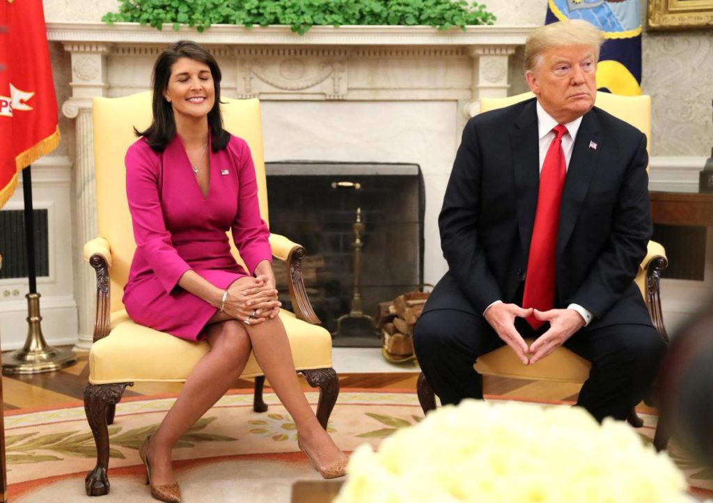 Nikki Haley Resigns As US Ambassador To United Nations