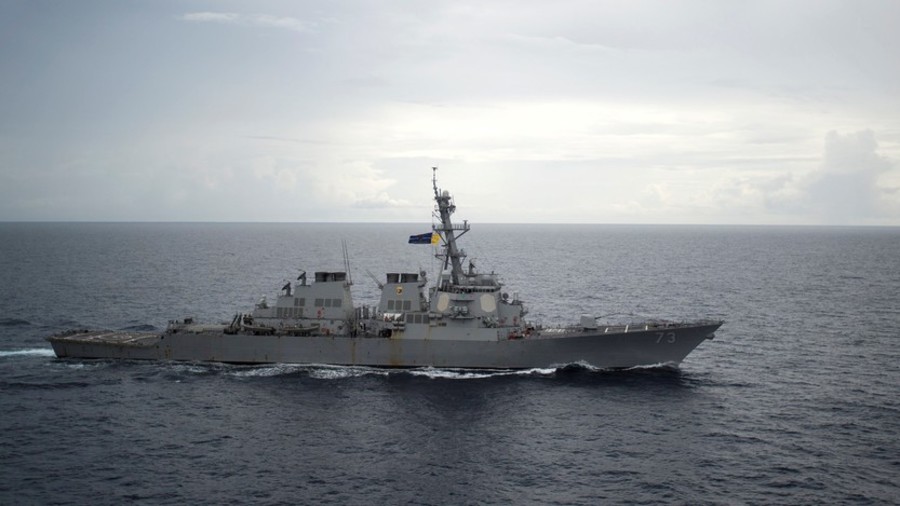 US-Chinese Tension: Enouncter Between Chinese And US Warships In South China Sea