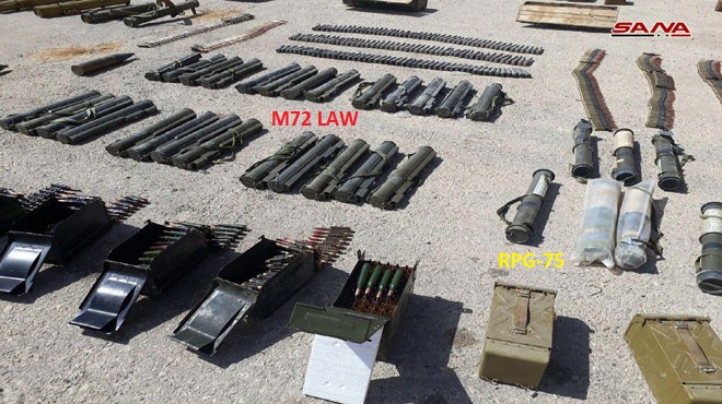 Syrian Army Uncovers Loads Of Weapons In Hama, Al-Suwayda And Deir Ezzor (Video, Photos)