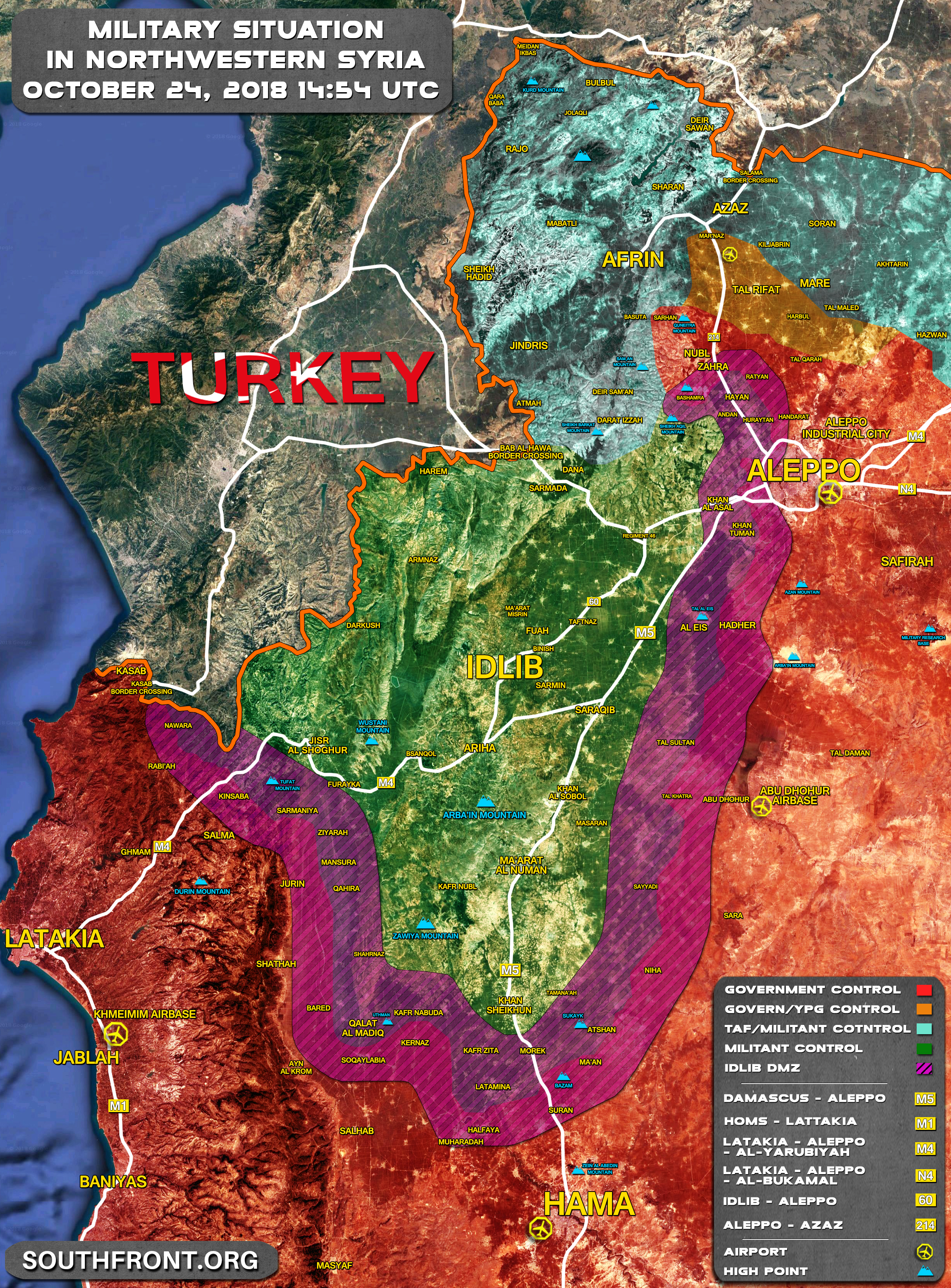 Turkish Defense Minister: Large Number Of Radical Militants Withdrew From Demilitarized Zone Around Idlib