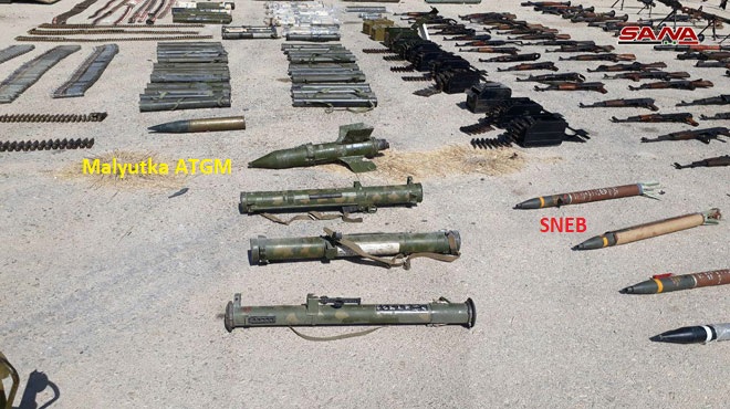 Syrian Army Uncovers Loads Of Weapons In Hama, Al-Suwayda And Deir Ezzor (Video, Photos)