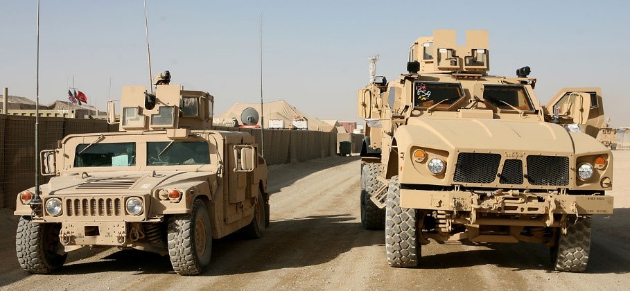 Guided Missile Hits US Forces Supply Convoy In Southern Iraq