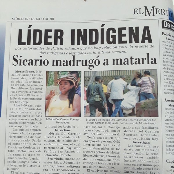 Colombia: Multinationals and Indigenous People Part II - The Zenú