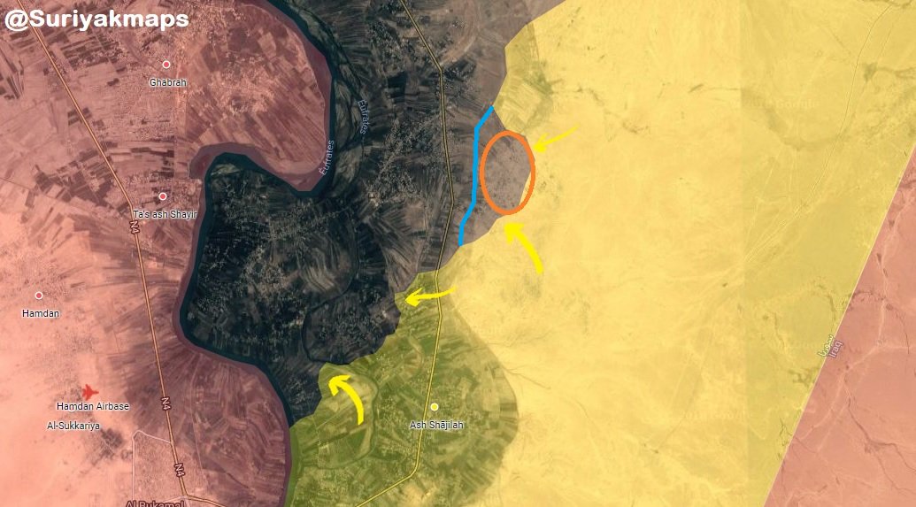 US-Backed Forces Continue Their Advance Around Hajin And North Of Al-Baghuz