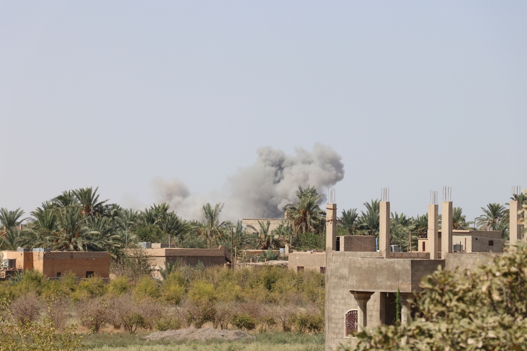 US-Backed Forces Continue Their Advance Around Hajin And North Of Al-Baghuz