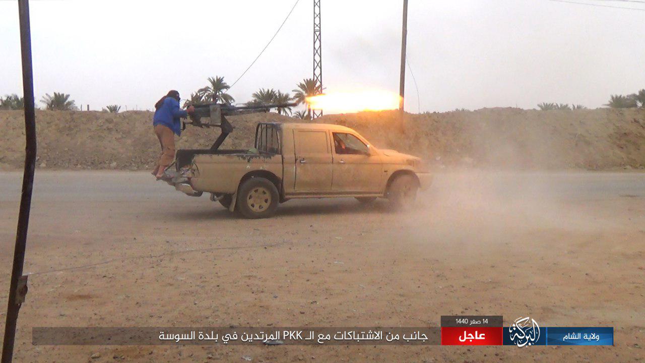 ISIS Launches Counter Attack In Euphrates Valley, Kills Many US-Backed Fighters (Photos)