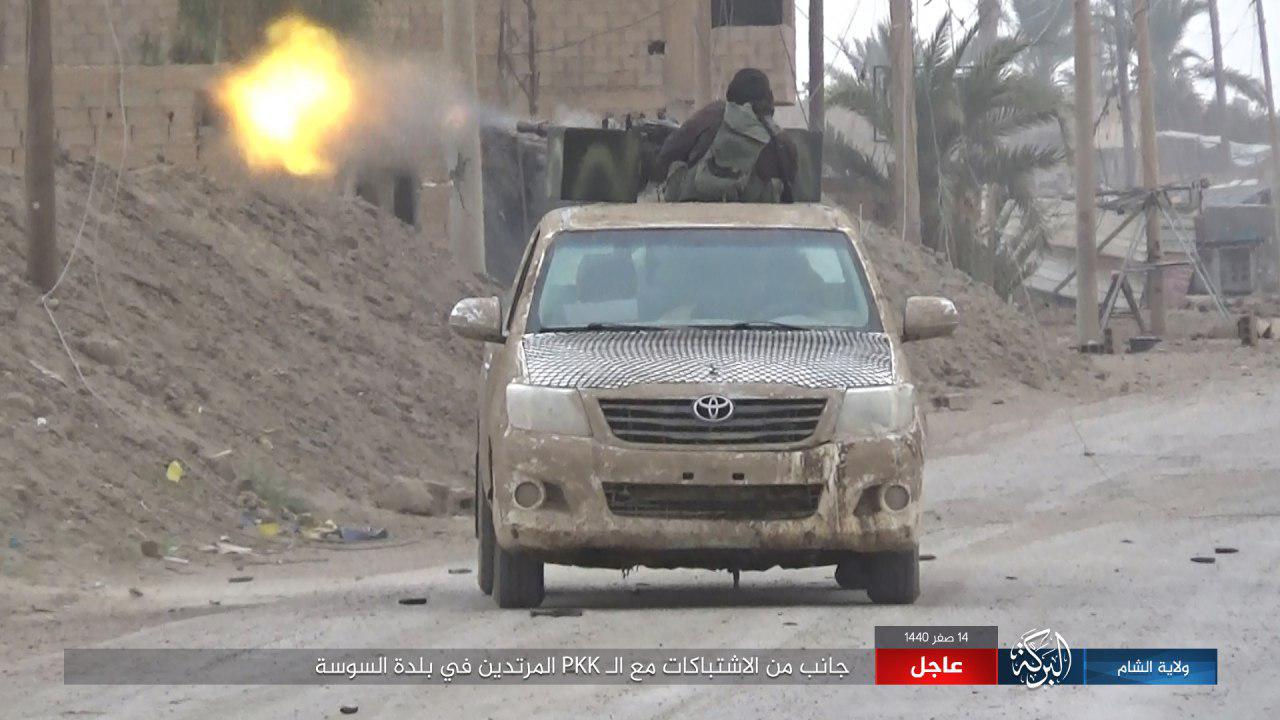 ISIS Launches Counter Attack In Euphrates Valley, Kills Many US-Backed Fighters (Photos)