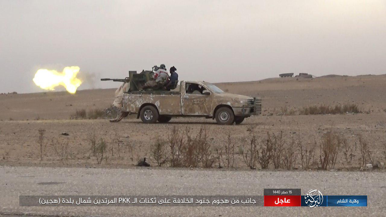 ISIS Kills And Captures Several US-Backed Fighters During Attack North Of Hajin (Photos)