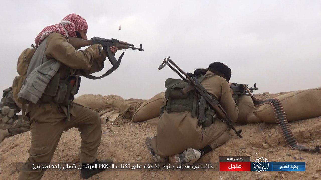 ISIS Kills And Captures Several US-Backed Fighters During Attack North Of Hajin (Photos)