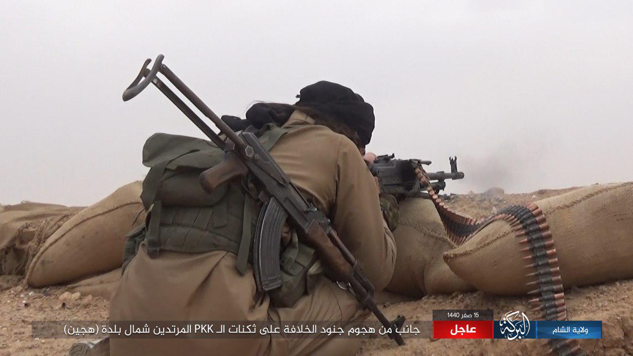 ISIS Kills And Captures Several US-Backed Fighters During Attack North Of Hajin (Photos)