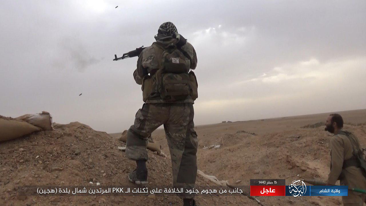 ISIS Kills And Captures Several US-Backed Fighters During Attack North Of Hajin (Photos)