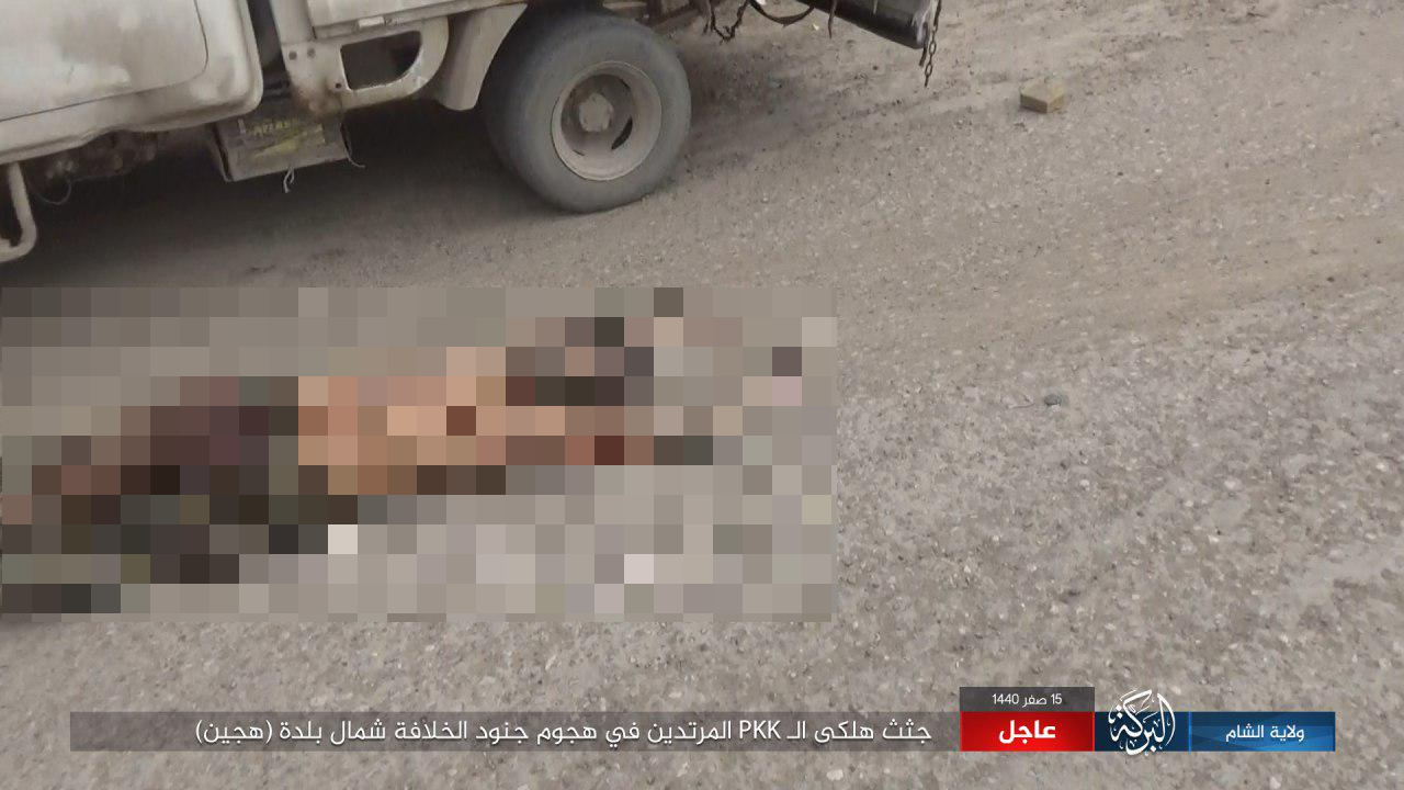 ISIS Kills And Captures Several US-Backed Fighters During Attack North Of Hajin (Photos)