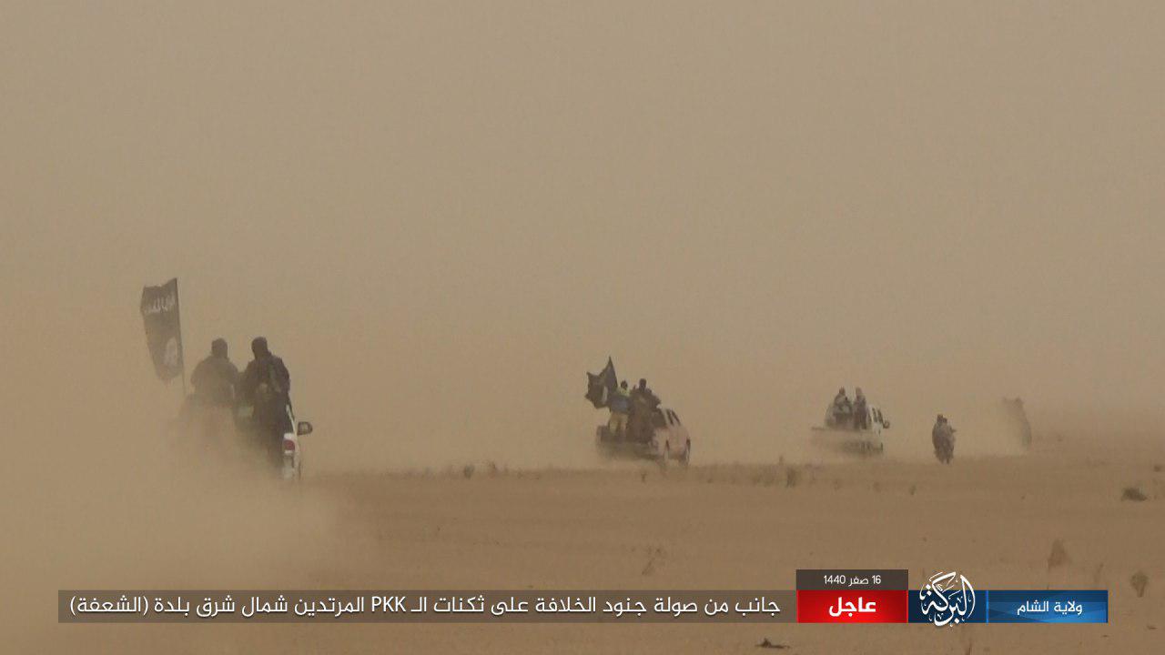 ISIS Launches Two Attacks In Euphrates Valley Under Cover Of Sand Storm (Photos)