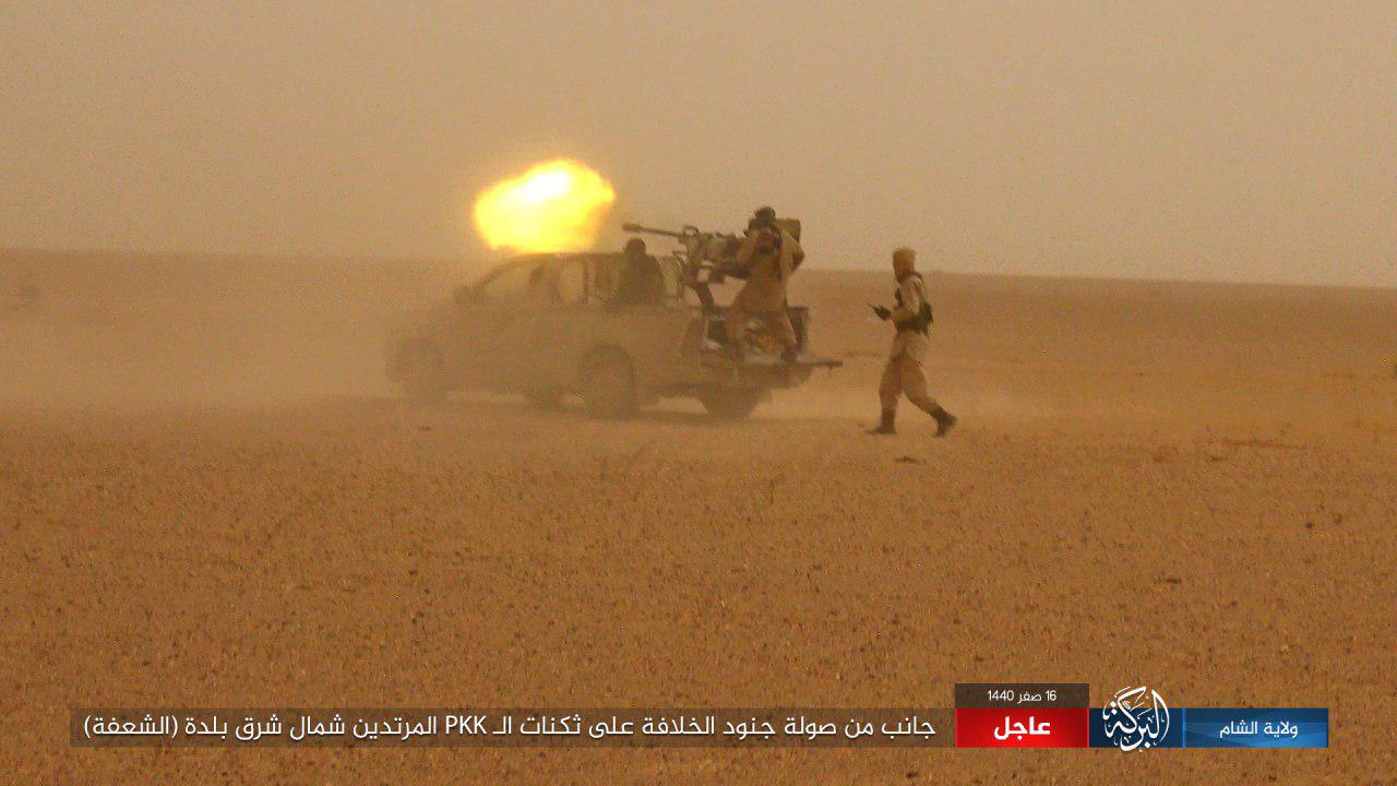 ISIS Launches Two Attacks In Euphrates Valley Under Cover Of Sand Storm (Photos)