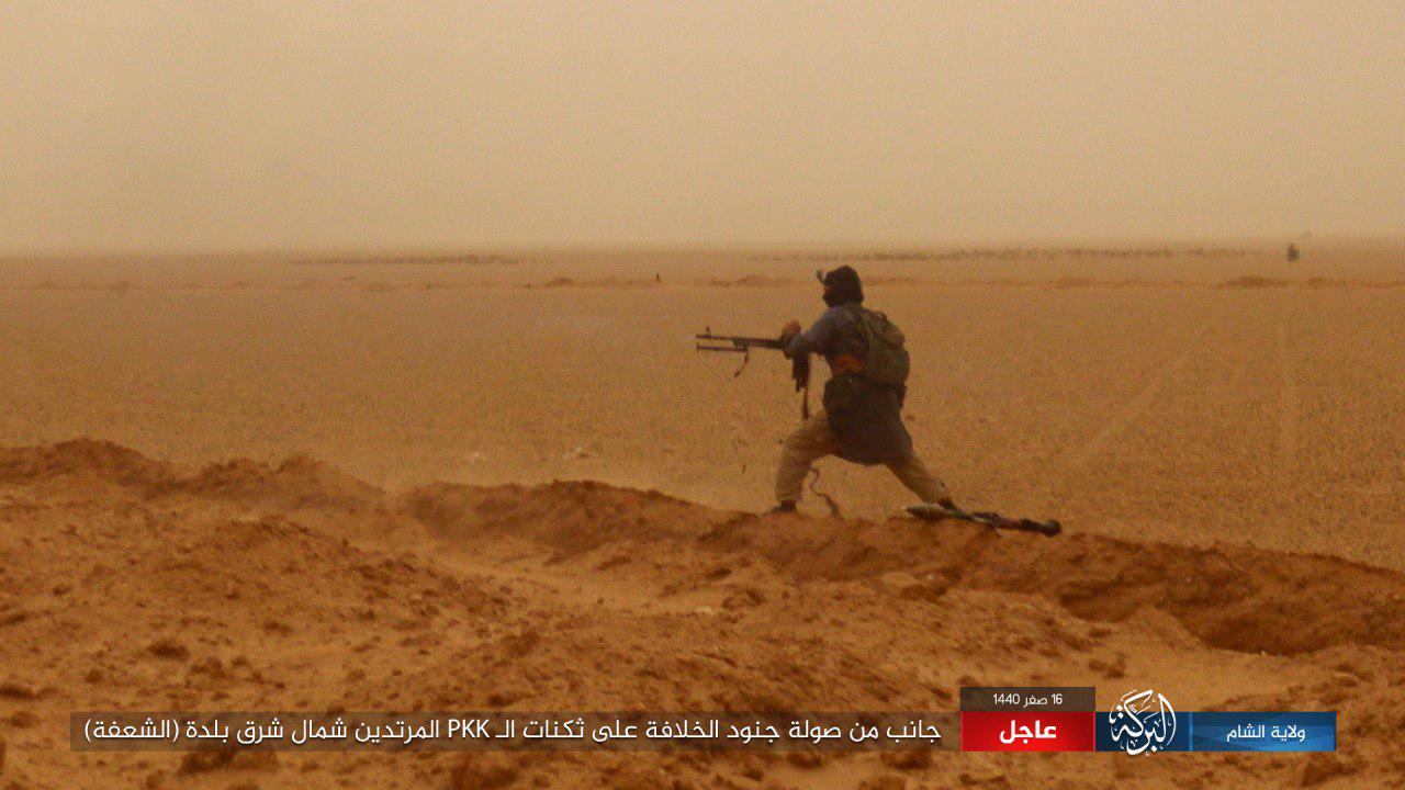 ISIS Launches Two Attacks In Euphrates Valley Under Cover Of Sand Storm (Photos)