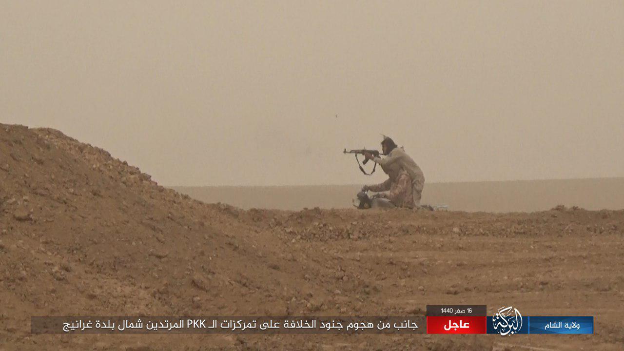 ISIS Launches Two Attacks In Euphrates Valley Under Cover Of Sand Storm (Photos)