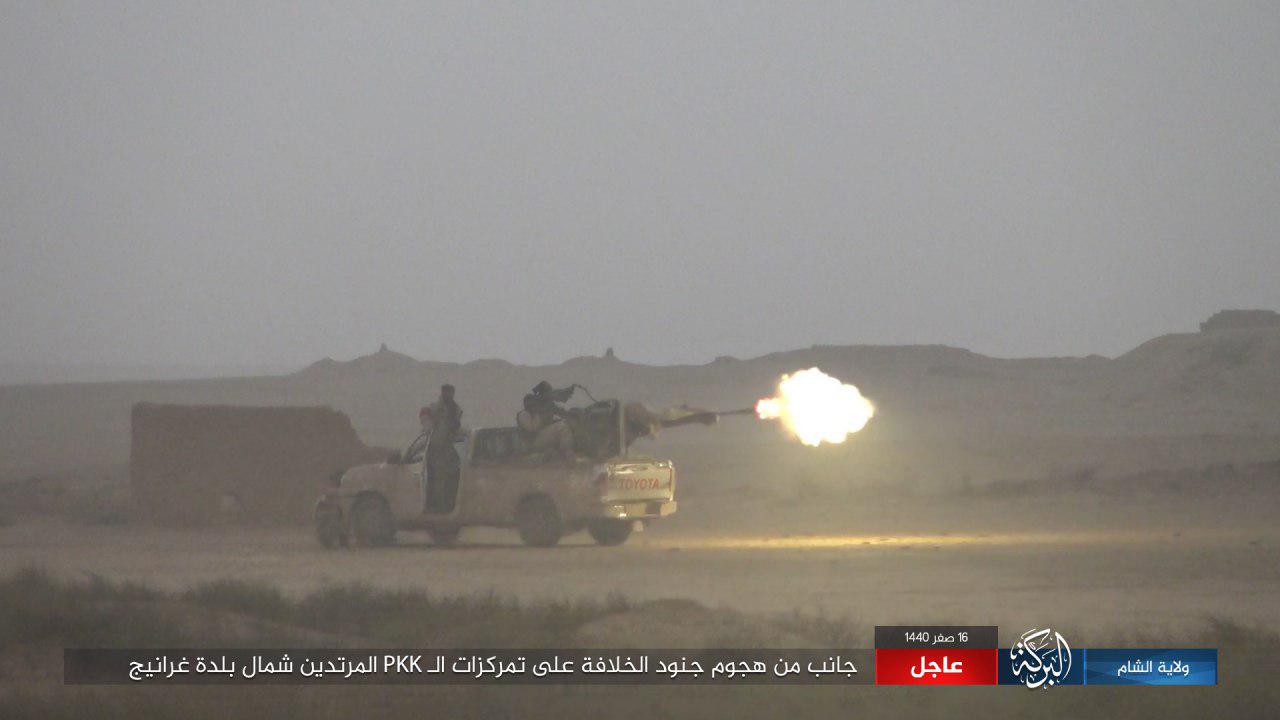 ISIS Launches Two Attacks In Euphrates Valley Under Cover Of Sand Storm (Photos)