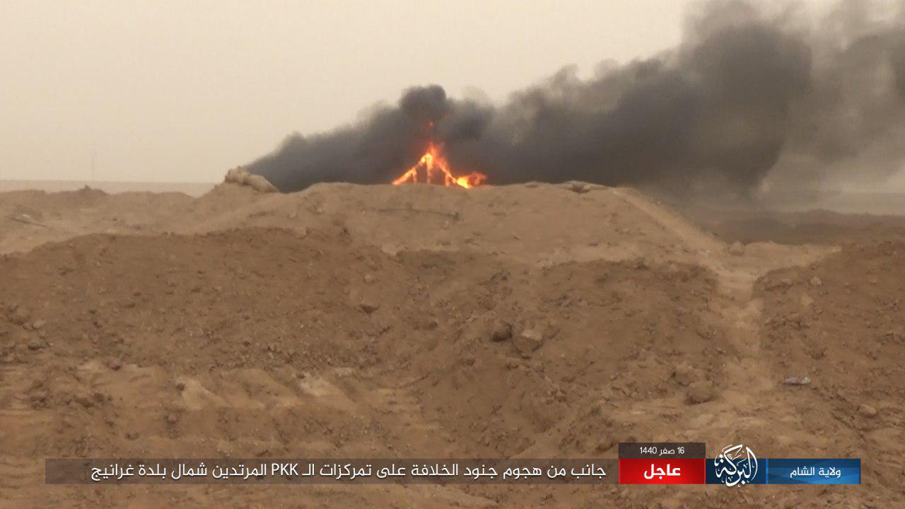 ISIS Launches Two Attacks In Euphrates Valley Under Cover Of Sand Storm (Photos)