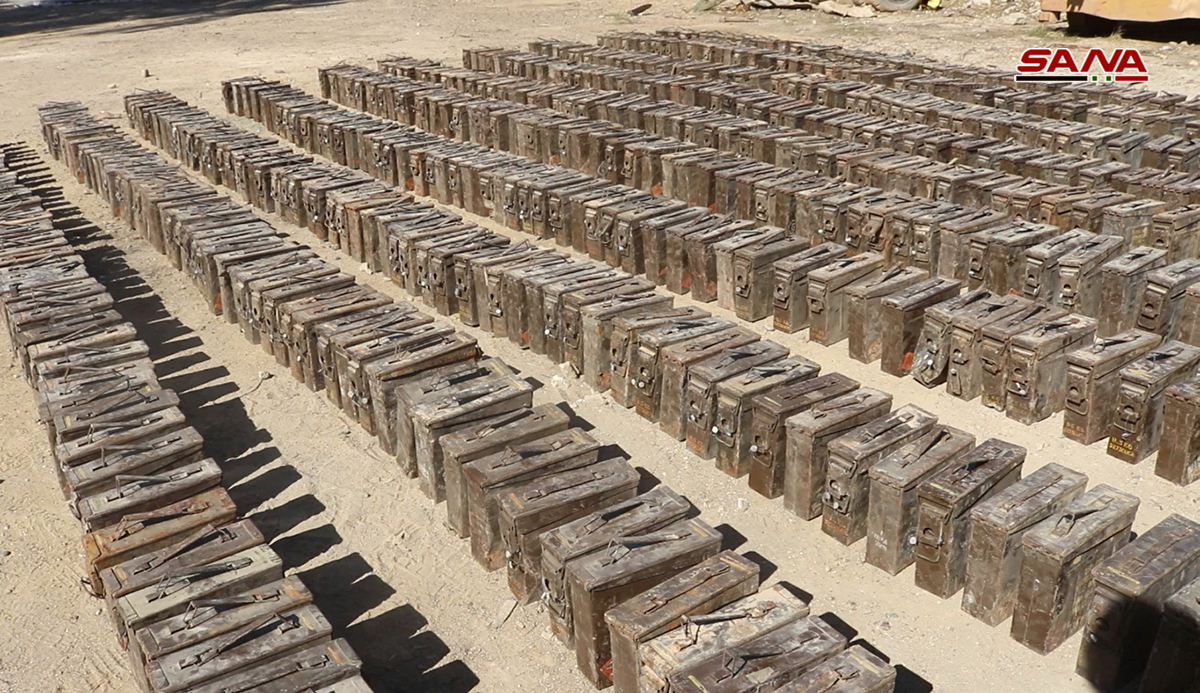 Syrian Army Uncovers Tons Of US-Supplied Ammunition In Southern Deir Ezzor (Photos)