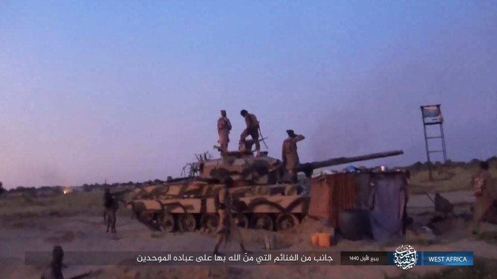 ISIS Kills 43 Niger Soldiers, Captures 2 Battle Tanks & Other Equipment Near Lake Chad (Photos)