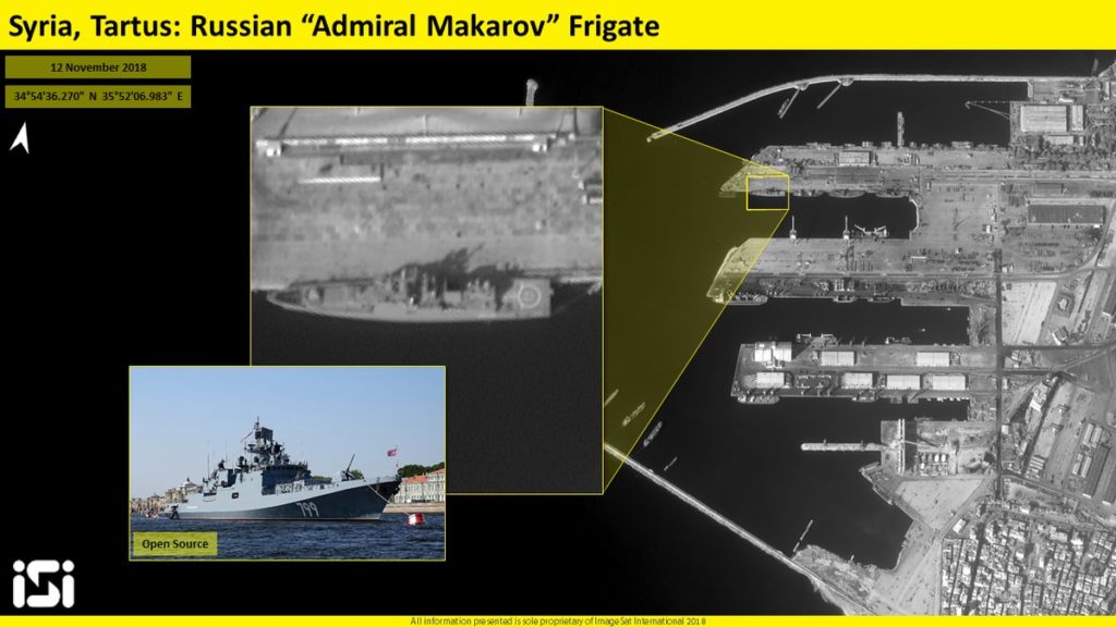 Israeli Firm Releases Satellite Images Of Russian Naval Facility In Syria's Tartus