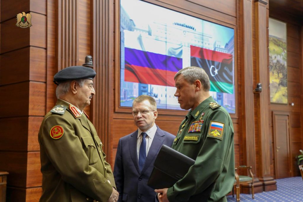 Libyan National Army Head Visits Moscow To Meet With Russian Military Leadership (Photos)