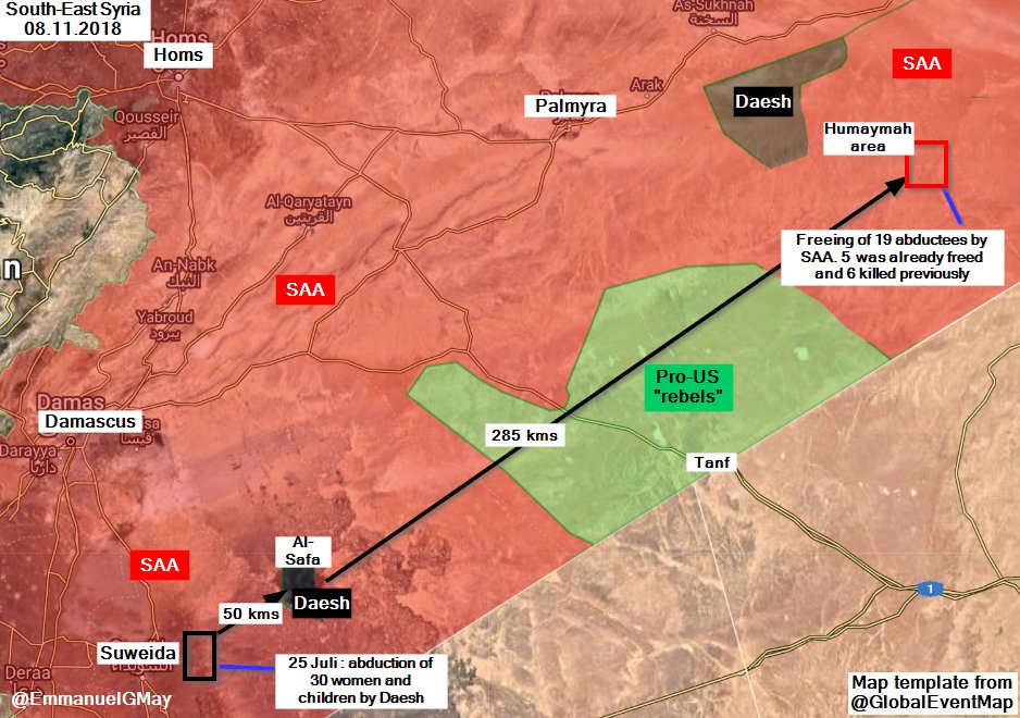 US-held Area Of At-Tanf Once Again Appears To Be 'ISIS-Welcome' Zone In Syria