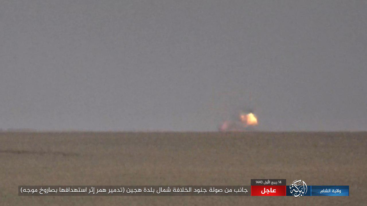 ISIS Launches Large Attack On SDF-Held Oil Field In Southeastern Deir Ezzor (Map, Photos)