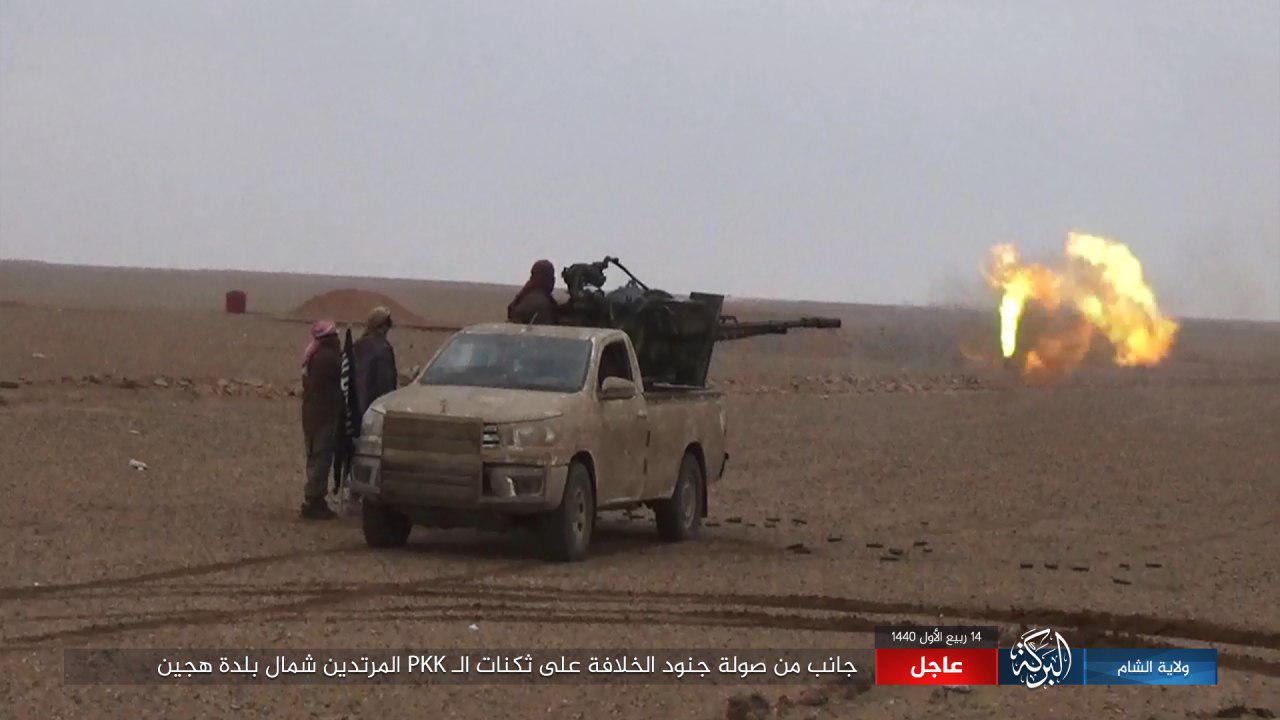 ISIS Launches Large Attack On SDF-Held Oil Field In Southeastern Deir Ezzor (Map, Photos)