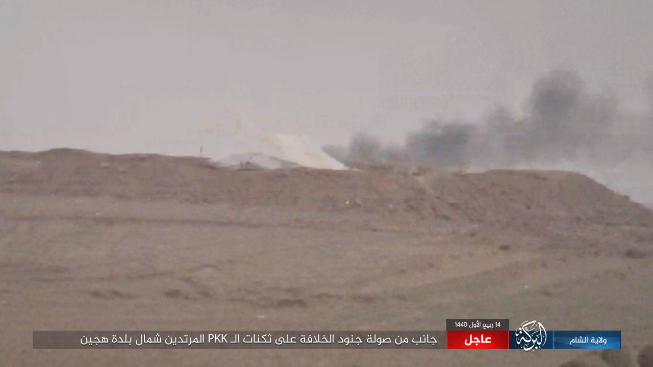 ISIS Launches Large Attack On SDF-Held Oil Field In Southeastern Deir Ezzor (Map, Photos)