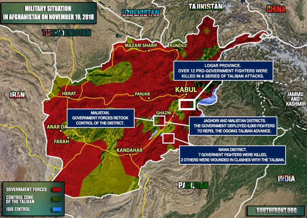 Afghan Government Created 6,000-Strong Force To Stop Taliban Advance In Ghazni Province