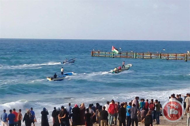 Israeli Forces Injured Over 20 Palestinians Protesting Against Israeli Maritime Blockade On Gaza