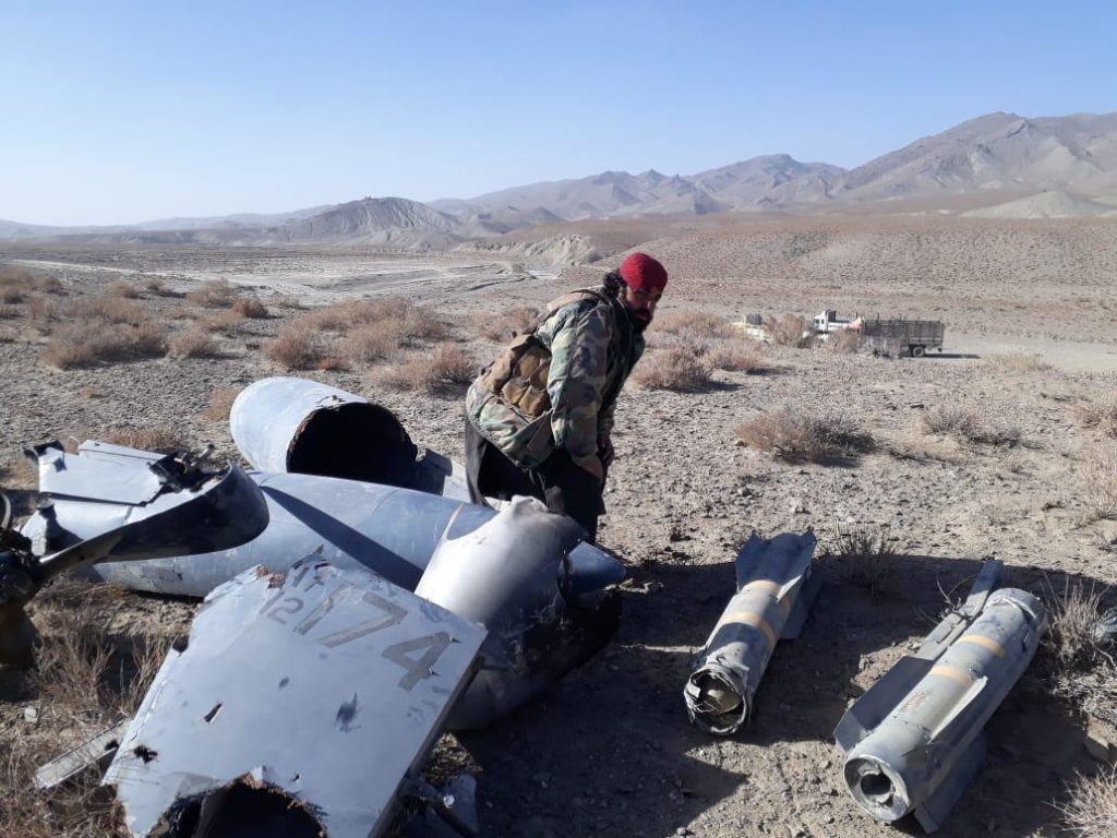 Taliban Released Photos Of U.S. MQ-9 Reaper Unmanned Combat Aerial Vehicle, Which Crashed In Afghanistan