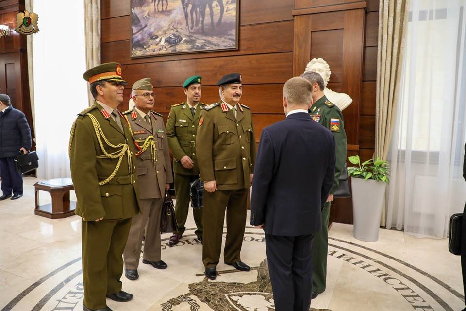 Libyan National Army Head Visits Moscow To Meet With Russian Military Leadership (Photos)