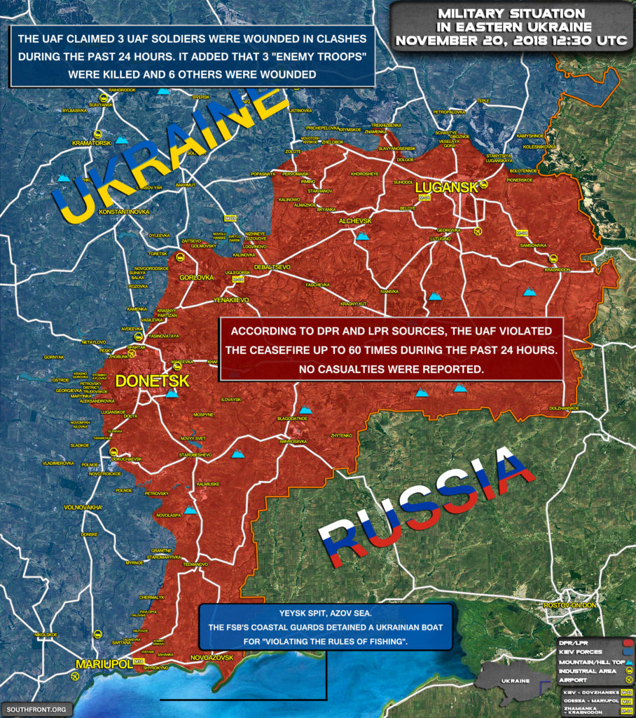 3 Ukrainian Soldiers Wounded In Recent Clashes In Region Of Donass (Map Update)