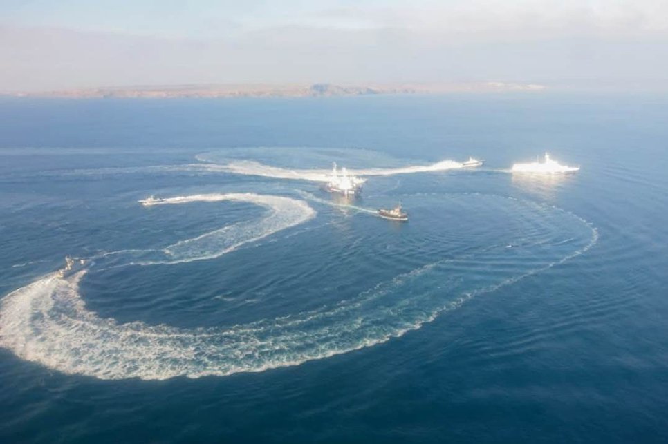 Poroshenko Regime Is Provoking Conflict With Russia In Waters Off Crimea (Photos, Video, Map)