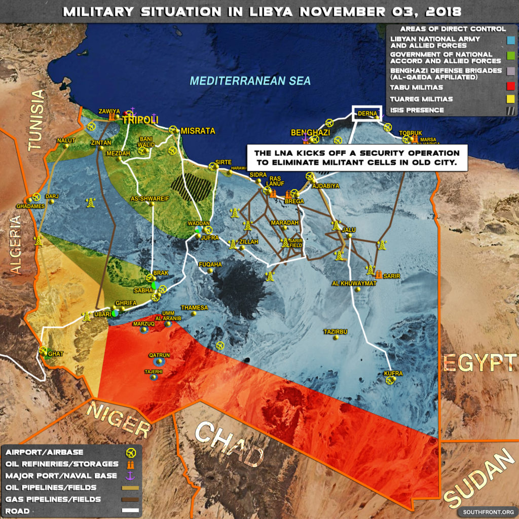 LNA Starts Security Operation To Eliminate Terrorist Cells In Derna's Old City