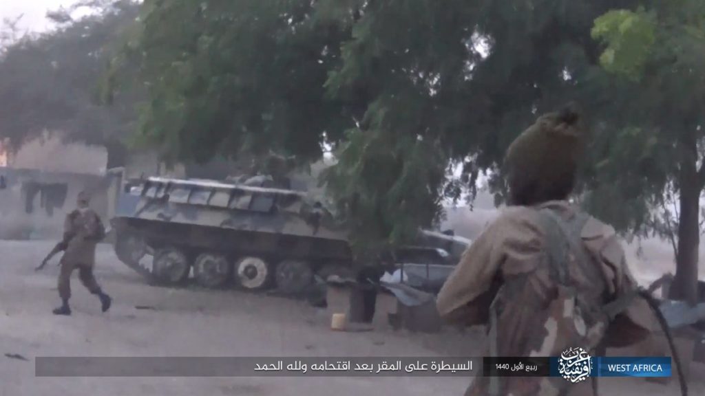 ISIS Kills 43 Niger Soldiers, Captures 2 Battle Tanks & Other Equipment Near Lake Chad (Photos)