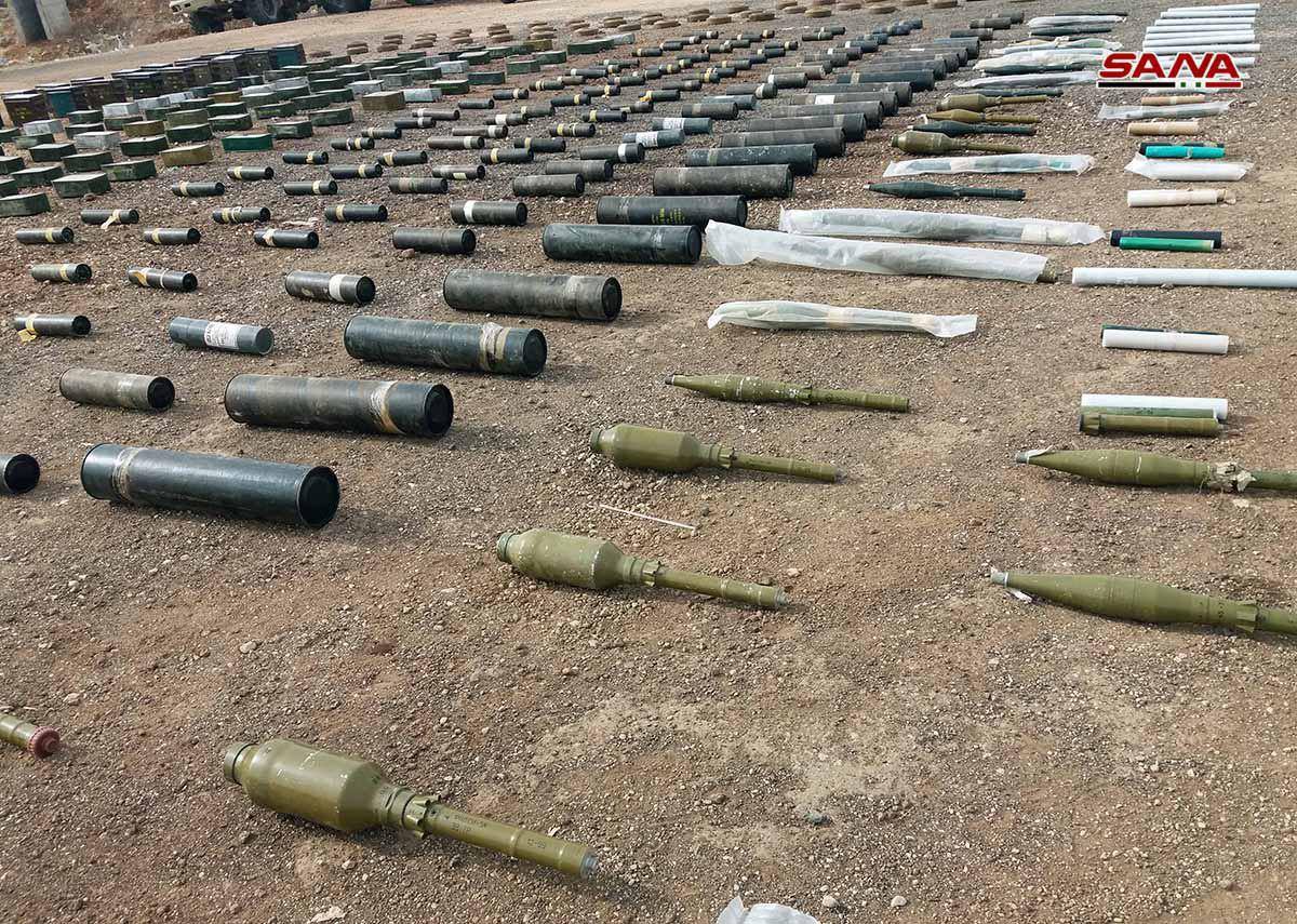 Syrian Army Seizes More US-Supplied Weapons Abandoned By Militants In Damascus And Al-Quneitra (Photos)