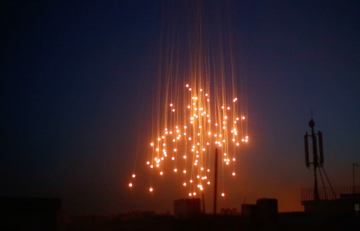 Once Again: US-led Coalition Strikes Targets In Euphrates Valley With White Phosphorus