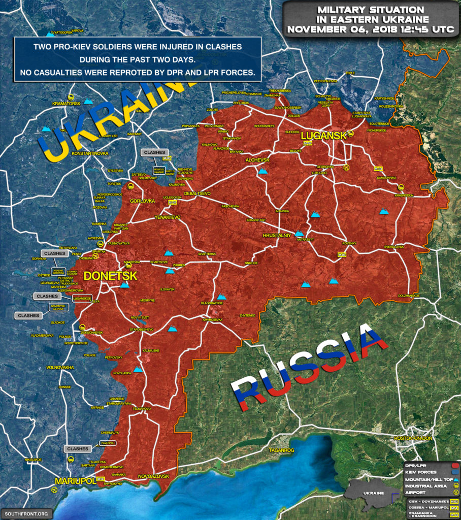 Two Pro-Kiev Fighters Injured In Clashes In Eastern Ukraine (Map Update)