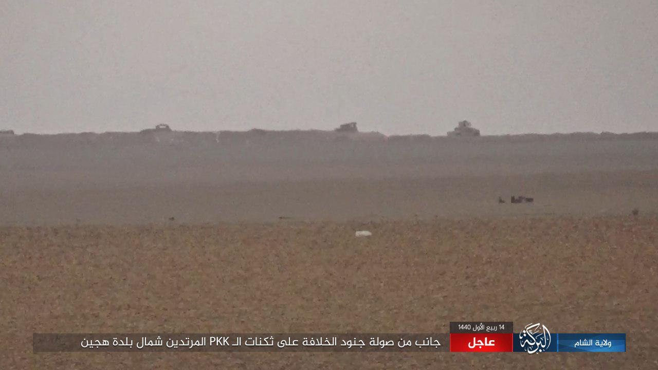 ISIS Launches Large Attack On SDF-Held Oil Field In Southeastern Deir Ezzor (Map, Photos)