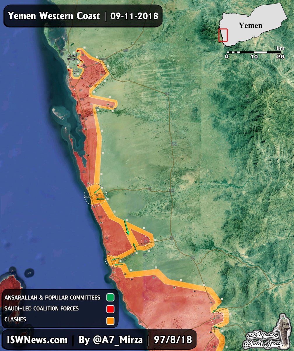 Houthis Kill Scores Of Saudi-led Coalition Fighters In Western Yemen (Map)