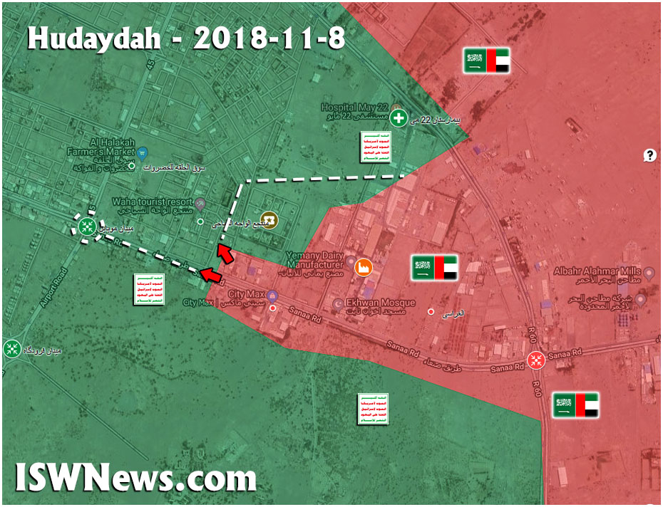 Houthis Claim They Cut Off Saudi-led Coalition Supply Routes South Of Al-Hudaydah (Video)