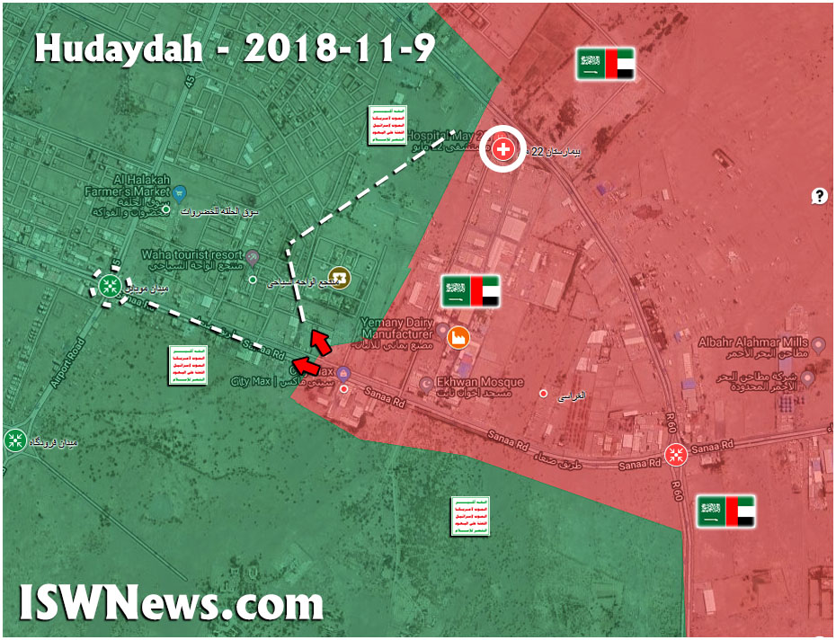 Saudi-led Coalition Kills More Than 100 Houthis And Captures Key Positions Inside Al-Hudaydah (Map, Videos)