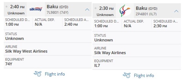 Airline Involved In Weapons Deliveries To Armed Groups In Syria Continues Cargo Flights To Conflict Zones In Middle East, Central Asia